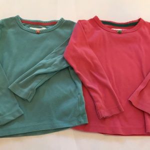Mini Boden size 4-5Y long sleeve shirts